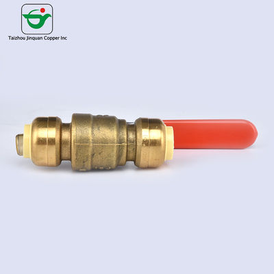 Vávula de bola de cobre amarillo del gas de MNPT ' X1/2” de la PSI el 1/2 del estándar 435
