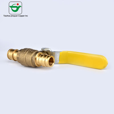 PAA de cobre amarillo natural Mini Ball Valve de la precisión CW614N CW617N